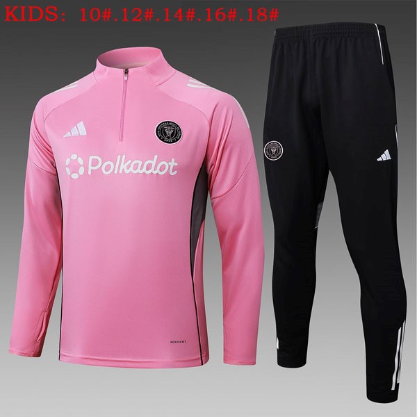 Ninos Sudadera De Training Inter Miami 2025-2026 Rosa 5